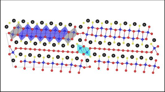 Structural motif from the Science homologous series featured in the Argonne press release